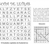 Sopa de letras