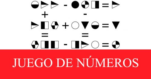 JUEGO DE NÚMEROS