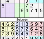 SUDOKU CLÁSICO A COLOR