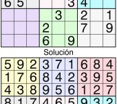 SUDOKU CLÁSICO A COLOR